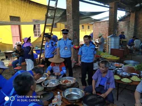鹿寨县开展重大活动食品安全保障,食药监人在行动